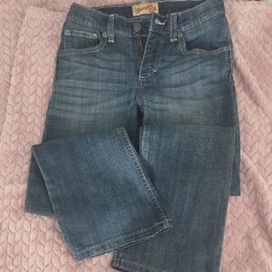Wrangler Boy's Classic Indigo Straight Jeans